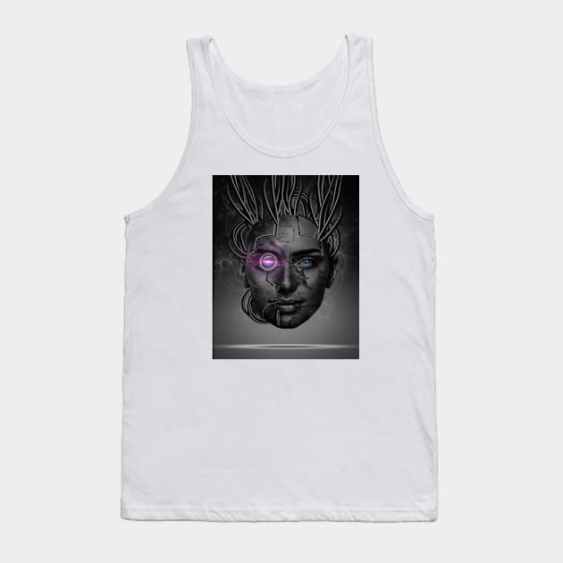 Android Tank Top by fndesignart